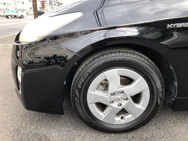 プリウス S 走行63000キロ ステアリングリモコン オーディオ・AV・TV ナビ ETC Bluetooth ライトレベライザー アルミホイール フルフラットシート 内装清掃済み 外装磨き施工済み 保証付き(21枚目)