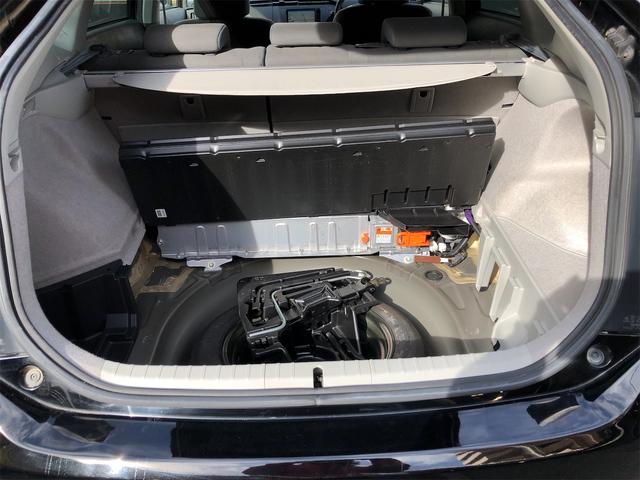 プリウス S 走行63000キロ ステアリングリモコン オーディオ・AV・TV ナビ ETC Bluetooth ライトレベライザー アルミホイール フルフラットシート 内装清掃済み 外装磨き施工済み 保証付き(28枚目)