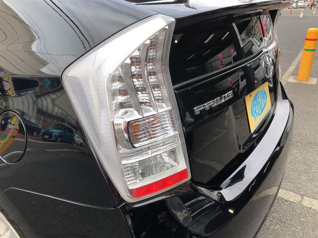 プリウス S 走行63000キロ ステアリングリモコン オーディオ・AV・TV ナビ ETC Bluetooth ライトレベライザー アルミホイール フルフラットシート 内装清掃済み 外装磨き施工済み 保証付き(35枚目)