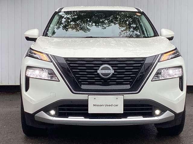 エクストレイル 1.5 G e-4ORCE 4WD 当社試乗車アップ・ナッパレザーシート 本革S 試乗車 1オーナー パークアシスト 禁煙 LEDヘッドランプ ナビTV スマートキー レーダークルーズ LKA キーフリー ETC 4WD アルミホイール メモリーナビ 記録簿 バックカメラ(2枚目)