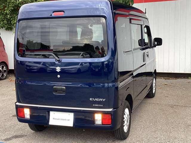 エブリイ 660 ジョイン ハイルーフ 5AGS車 ディスプレイオーディオ・バックアイカメラ 全席PW バックカメラ付き 1オーナー ETC付き SRS Wエアバック キーフリーシステム AC ABS付き パワーステアリング サポカー 記録簿付き(5枚目)