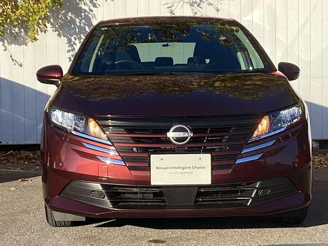 ノート 1.2 X 純正9インチメモリナビ・バックカメラ リアカメラ 衝突被害軽減ブレ-キ ETC付 LEDヘッドライト レーンアシスト インテリジェントキー ワンオーナー 整備記録簿 盗難防止システム ワンセグTV TVナビ サイドカーテンエアバック(2枚目)