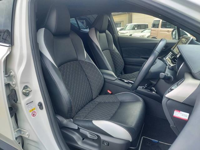 Ｃ－ＨＲ Ｇ　モード　ネロ　純正９型ナビ／フルセグ／ＣＤ・ＤＶＤ再生／ＢＴ接続／ＥＴＣ２．０／トヨタセーフティーセンス／衝突軽減ブレーキ／レーンキープ／ＢＳＭ／ＲＣＴＡ／レーダークルーズ／ＬＥＤヘッドライト／ハーフレザーシート（21枚目）