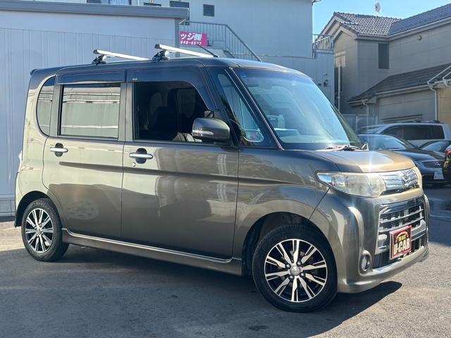 タント カスタムＲＳ　ユーザー買取／ターボ／規格外純正アルミホイール／パワスラ／社外ナビ／フルセグ／バックカメラ／ＥＴＣ／ルーフキャリア／ＨＩＤ／イエローフォグ／スマートキー×２／スモークフィルム／車検整備付／１年保証付（29枚目）