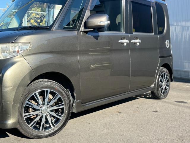 タント カスタムＲＳ　ユーザー買取／ターボ／規格外純正アルミホイール／パワスラ／社外ナビ／フルセグ／バックカメラ／ＥＴＣ／ルーフキャリア／ＨＩＤ／イエローフォグ／スマートキー×２／スモークフィルム／車検整備付／１年保証付（37枚目）