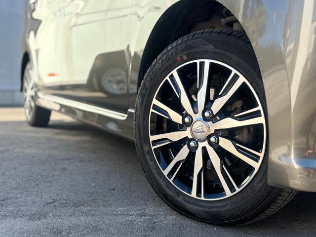 タント カスタムＲＳ　ユーザー買取／ターボ／規格外純正アルミホイール／パワスラ／社外ナビ／フルセグ／バックカメラ／ＥＴＣ／ルーフキャリア／ＨＩＤ／イエローフォグ／スマートキー×２／スモークフィルム／車検整備付／１年保証付（40枚目）