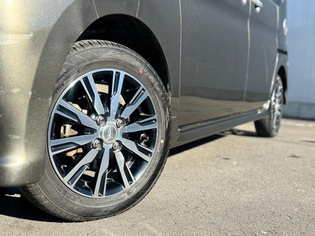 タント カスタムＲＳ　ユーザー買取／ターボ／規格外純正アルミホイール／パワスラ／社外ナビ／フルセグ／バックカメラ／ＥＴＣ／ルーフキャリア／ＨＩＤ／イエローフォグ／スマートキー×２／スモークフィルム／車検整備付／１年保証付（41枚目）