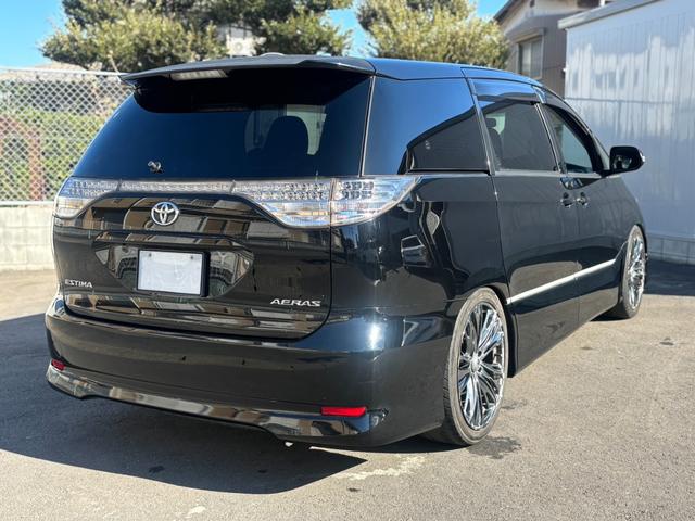 エスティマ アエラス ユーザー買取車/タナベ車高調/RAYS VERSUS 20インチAW/モデリスタフロントスポイラー/両側パワスラ/メーカーHDDナビ/フルセグ/CD・DVD再生/BT接続/ETC/Bカメラ/車検整備付(7枚目)