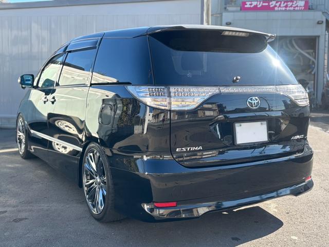 エスティマ アエラス ユーザー買取車/タナベ車高調/RAYS VERSUS 20インチAW/モデリスタフロントスポイラー/両側パワスラ/メーカーHDDナビ/フルセグ/CD・DVD再生/BT接続/ETC/Bカメラ/車検整備付(9枚目)
