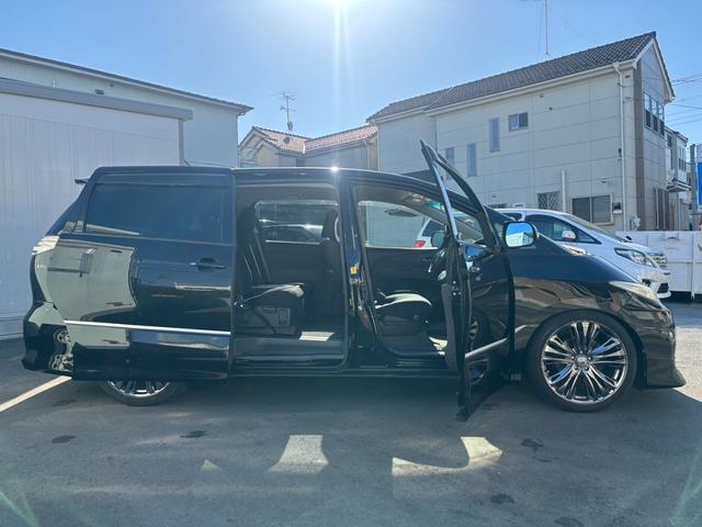 エスティマ アエラス ユーザー買取車/タナベ車高調/RAYS VERSUS 20インチAW/モデリスタフロントスポイラー/両側パワスラ/メーカーHDDナビ/フルセグ/CD・DVD再生/BT接続/ETC/Bカメラ/車検整備付(13枚目)