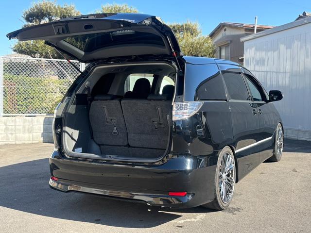 エスティマ アエラス ユーザー買取車/タナベ車高調/RAYS VERSUS 20インチAW/モデリスタフロントスポイラー/両側パワスラ/メーカーHDDナビ/フルセグ/CD・DVD再生/BT接続/ETC/Bカメラ/車検整備付(14枚目)