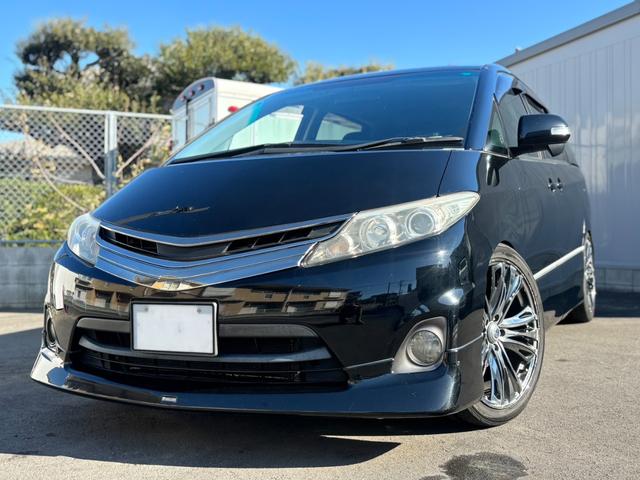 エスティマ アエラス ユーザー買取車/タナベ車高調/RAYS VERSUS 20インチAW/モデリスタフロントスポイラー/両側パワスラ/メーカーHDDナビ/フルセグ/CD・DVD再生/BT接続/ETC/Bカメラ/車検整備付(28枚目)