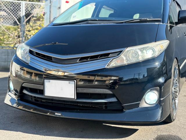 エスティマ アエラス ユーザー買取車/タナベ車高調/RAYS VERSUS 20インチAW/モデリスタフロントスポイラー/両側パワスラ/メーカーHDDナビ/フルセグ/CD・DVD再生/BT接続/ETC/Bカメラ/車検整備付(45枚目)