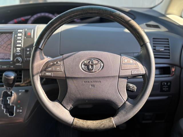 エスティマ アエラス ユーザー買取車/タナベ車高調/RAYS VERSUS 20インチAW/モデリスタフロントスポイラー/両側パワスラ/メーカーHDDナビ/フルセグ/CD・DVD再生/BT接続/ETC/Bカメラ/車検整備付(62枚目)