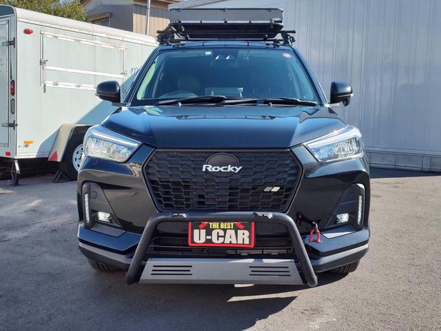 ロッキー プレミアムG HEV Fバンパーガード/ルーフキャリア・ラック/レーダークルコン/純正9型ナビ/Bカメラ/フルセグ/ETC/S-PDL/スマアシ/シートヒーター/電動パーキングブレーキ/オートブレーキホールド/車検整備付(40枚目)