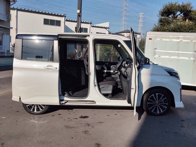 ルーミー カスタムG-T ユーザー買取車/ワンオーナー/純正9型SDナビ/パノラミックビューモニター/フルセグ/CD・DVD再生/BT接続/ETC2.0/両側パワスラ/セーフティセンス/衝突軽減ブレーキ/LED ヘッドライト(13枚目)