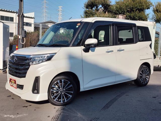 ルーミー カスタムG-T ユーザー買取車/ワンオーナー/純正9型SDナビ/パノラミックビューモニター/フルセグ/CD・DVD再生/BT接続/ETC2.0/両側パワスラ/セーフティセンス/衝突軽減ブレーキ/LED ヘッドライト(28枚目)