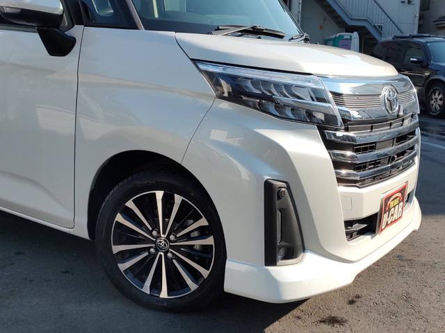 ルーミー カスタムG-T ユーザー買取車/ワンオーナー/純正9型SDナビ/パノラミックビューモニター/フルセグ/CD・DVD再生/BT接続/ETC2.0/両側パワスラ/セーフティセンス/衝突軽減ブレーキ/LED ヘッドライト(33枚目)