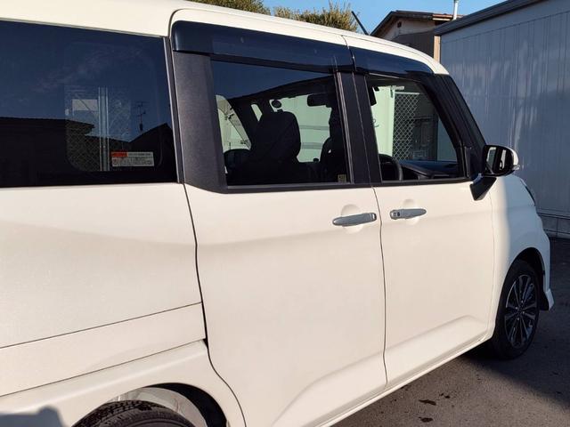 ルーミー カスタムG-T ユーザー買取車/ワンオーナー/純正9型SDナビ/パノラミックビューモニター/フルセグ/CD・DVD再生/BT接続/ETC2.0/両側パワスラ/セーフティセンス/衝突軽減ブレーキ/LED ヘッドライト(38枚目)