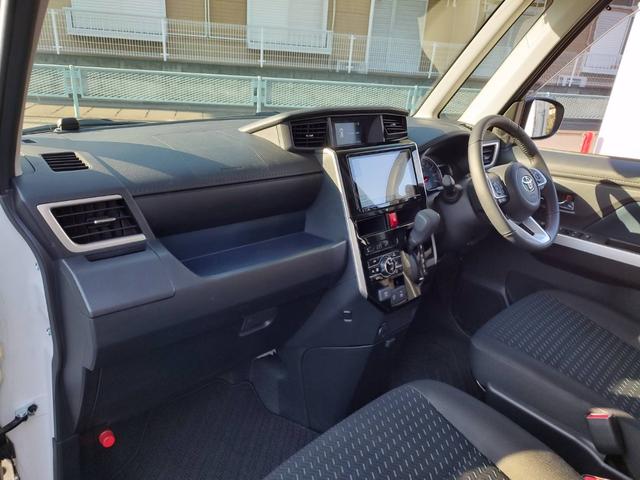 ルーミー カスタムG-T ユーザー買取車/ワンオーナー/純正9型SDナビ/パノラミックビューモニター/フルセグ/CD・DVD再生/BT接続/ETC2.0/両側パワスラ/セーフティセンス/衝突軽減ブレーキ/LED ヘッドライト(55枚目)