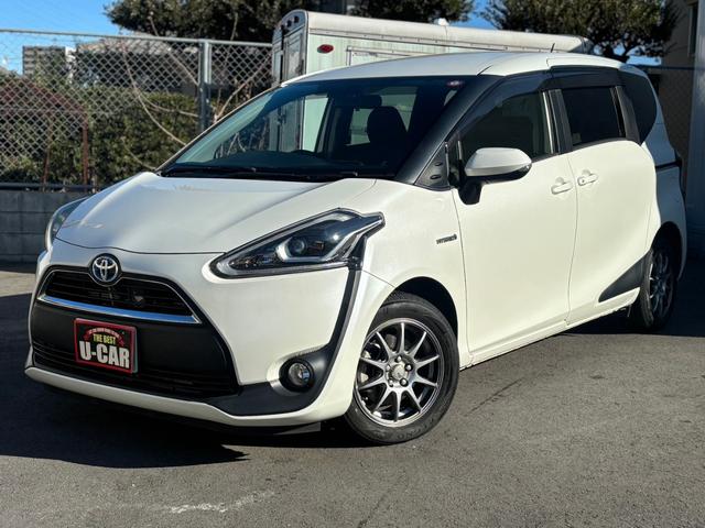 シエンタ ハイブリッドG ユーザー買取車/純正SDナビ/フルセグ/CD・DVD再生/Bluetooth接続/Bカメラ/ETC/両側パワースライドドア/LEDヘッドライト/フォグランプ/スマートキー/プッシュスタート/車検整備付(5枚目)