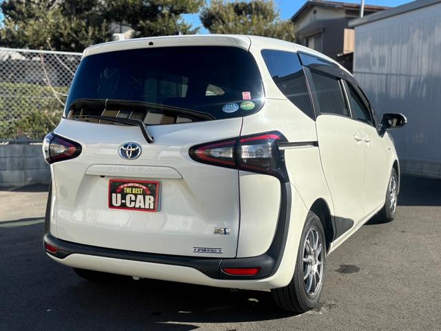 シエンタ ハイブリッドG ユーザー買取車/純正SDナビ/フルセグ/CD・DVD再生/Bluetooth接続/Bカメラ/ETC/両側パワースライドドア/LEDヘッドライト/フォグランプ/スマートキー/プッシュスタート/車検整備付(8枚目)