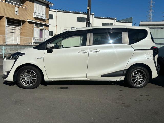 シエンタ ハイブリッドG ユーザー買取車/純正SDナビ/フルセグ/CD・DVD再生/Bluetooth接続/Bカメラ/ETC/両側パワースライドドア/LEDヘッドライト/フォグランプ/スマートキー/プッシュスタート/車検整備付(12枚目)