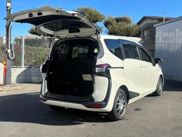 シエンタ ハイブリッドG ユーザー買取車/純正SDナビ/フルセグ/CD・DVD再生/Bluetooth接続/Bカメラ/ETC/両側パワースライドドア/LEDヘッドライト/フォグランプ/スマートキー/プッシュスタート/車検整備付(40枚目)