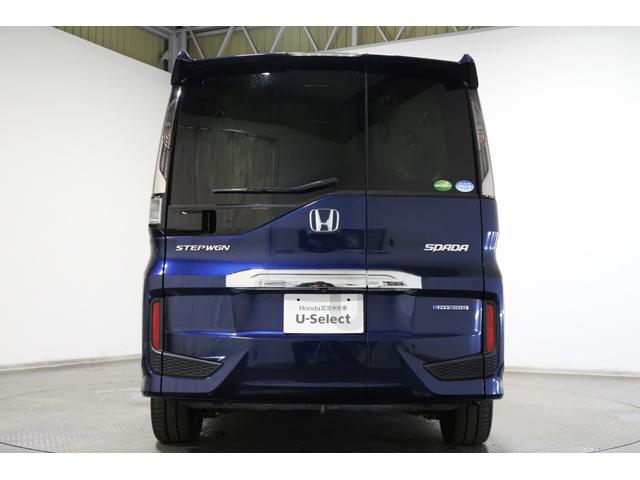 ステップワゴンスパーダ スパーダハイブリッドGホンダセンシング 認定中古車 1年保証付 ワンオーナー ナビ Bカメラ ドラレコ ETC 運転支援 全周囲カメラ CMBS リヤカメラ スマキー Aストップ ESC USB入力 両側自動ドア オートエアコン 地デジ(27枚目)