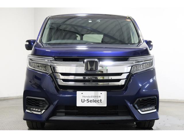 ステップワゴンスパーダ スパーダハイブリッドGホンダセンシング 認定中古車 1年保証付 ワンオーナー ナビ Bカメラ ドラレコ ETC 運転支援 全周囲カメラ CMBS リヤカメラ スマキー Aストップ ESC USB入力 両側自動ドア オートエアコン 地デジ(28枚目)