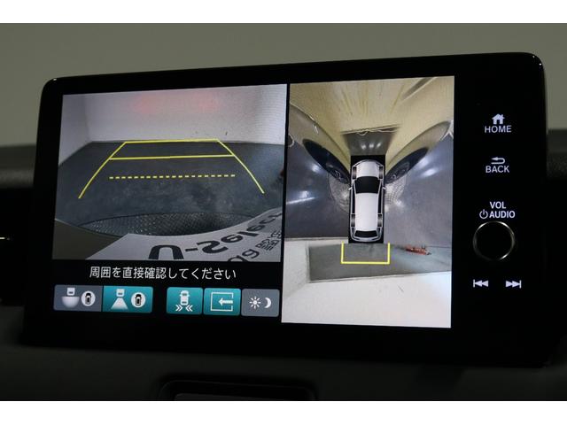 ヴェゼル ｅ：ＨＥＶＺ　認定中古車　２年保証付　ワンオーナー　ナビ　Ｂカメラ　ＥＴＣ　運転支援　全周囲カメラ　衝突回避支援ブレーキ機能　パノラミックビューモニター　１オナ　スマキ　Ｐトランク　フルオートエアコン　エアバッグ（11枚目）