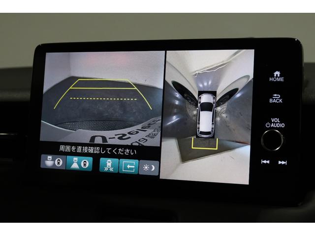 ヴェゼル ｅ：ＨＥＶＺ　認定中古車　２年保証付　ワンオーナー　ナビ　Ｂカメラ　ドラレコ　ＥＴＣ　運転支援　全周囲カメラ　衝突回避支援ブレーキ機能　パノラミックビューモニター　１オナ　スマキ　Ｐトランク　フルオートエアコン（11枚目）