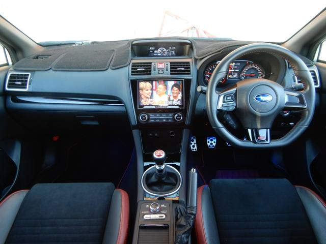 ＷＲＸ ＳＴＩ ＳＴＩ　ＡＤセーフＰ／ＳＴＩエアロ／外Ｒスポイラー／車高調／外マフラー／８型ナビ／前横後カメラ／外１９ＡＷ／席ヒーター／半革／ＥＴＣ（8枚目）