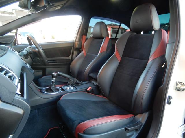 ＷＲＸ ＳＴＩ ＳＴＩ　ＡＤセーフＰ／ＳＴＩエアロ／外Ｒスポイラー／車高調／外マフラー／８型ナビ／前横後カメラ／外１９ＡＷ／席ヒーター／半革／ＥＴＣ（12枚目）