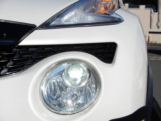 ジューク １５ＲＸ　パーソナライゼーション　バグガード　外トランクスポイラー　ルーフラッピング　フルセグナビ　Ｂカメラ　マフラーカッター　　ＥＴＣ（36枚目）