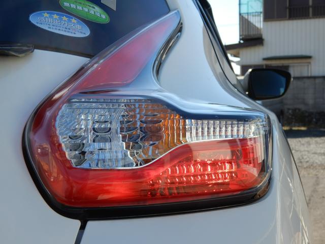 ジューク １５ＲＸ　パーソナライゼーション　バグガード　外トランクスポイラー　ルーフラッピング　フルセグナビ　Ｂカメラ　マフラーカッター　　ＥＴＣ（37枚目）