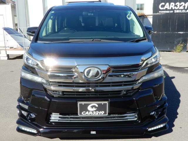 ヴェルファイア ２．５Ｚ　Ｇエディション　ＴＲＤエアロ＆マフラー／Ｗサンルーフ／ＪＢＬ／パノラマＶＩＥＷ／メーカーナビ／フリップダウン／黒革／両Ｐスラ／電トランク（2枚目）