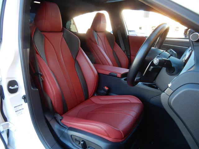 ES ES300h Fスポーツ TRDエアロ&マフラー サンルーフ 赤革 外21AW Dインナーミラー ナビTV Bカメラ Dレコ シートAC ETC2.0(11枚目)