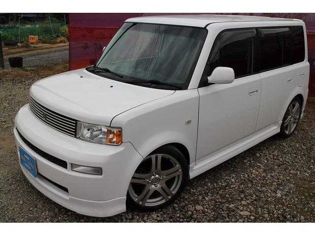 bB Z Xバージョン 後期型 フルエアロ ローダウン フルセグHDDナビTV キーレス ETC 17インチ DVD再生 ミュージックサーバー ドラレコ LEDヘッドライト LEDフォグ ベンチシート リアフィルム施工(2枚目)