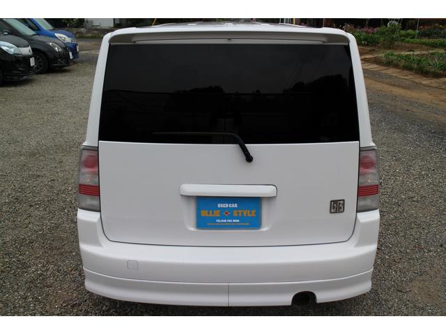 bB Z Xバージョン 後期型 フルエアロ ローダウン フルセグHDDナビTV キーレス ETC 17インチ DVD再生 ミュージックサーバー ドラレコ LEDヘッドライト LEDフォグ ベンチシート リアフィルム施工(8枚目)