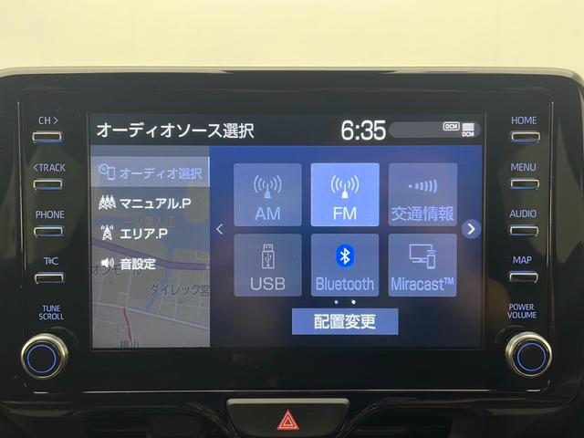 ヤリス ハイブリッドＺ　ワンオーナー　禁煙車　Ｔｏｙｏｔａ　Ｓａｆｅｔｙ　Ｓｅｎｓｅ　クリアランスソナー　純正ディスプレイオーディオ　フルセグＴＶ　バックカメラ　シートヒーター　前後ドライブレコーダー　ＬＥＤヘッドライト（6枚目）