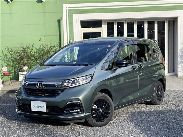 フリードハイブリッド ハイブリッド・Gブラックスタイル 1オーナー車 純正9型ナビTV バックカメラ 前後ドラレコ ビルトインETC ホンダセンシング 両側パワースライドドア LEDヘッドライト プッシュスタート スマートキー(3枚目)