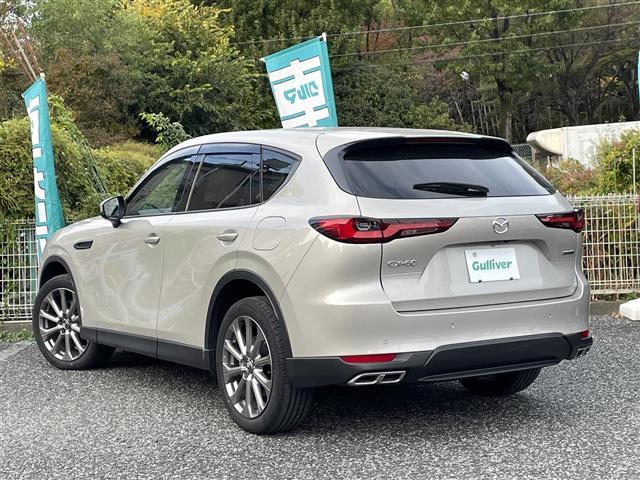 CX-60 XD Lパッケージ 白革シート シートヒーター 純正ナビTV 360度カメラ パワーバックドア クリアランスソナー 純正20インチAW レーダークルーズコントロール LEDヘッドライト(40枚目)