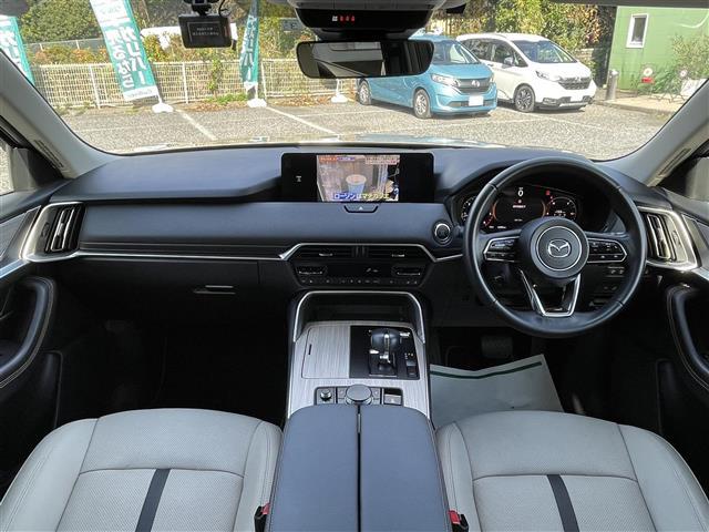 CX-60 XD Lパッケージ 白革シート シートヒーター 純正ナビTV 360度カメラ パワーバックドア クリアランスソナー 純正20インチAW レーダークルーズコントロール LEDヘッドライト(42枚目)