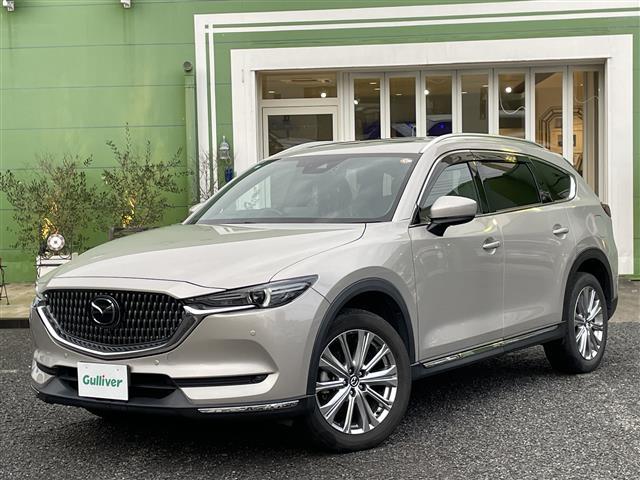 CX-8 XD エクスクルーシブモード サンルーフ 茶革シート BOSEサウンド 純正ナビTV 360度カメラ パワーバックドア LEDヘッドライト 前席&2列目パワーシート、シートヒーター&エアシート HUD BSM プッシュスタート(2枚目)