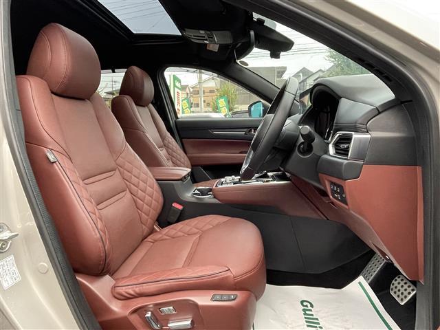 CX-8 XD エクスクルーシブモード サンルーフ 茶革シート BOSEサウンド 純正ナビTV 360度カメラ パワーバックドア LEDヘッドライト 前席&2列目パワーシート、シートヒーター&エアシート HUD BSM プッシュスタート(6枚目)