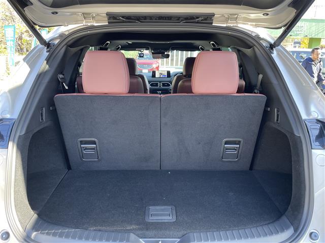 ＣＸ－８ ２５Ｔ　エクスクルーシブモード　１オーナー禁煙車　茶革シート　エアシート＆シートヒーター　ＢＯＳＥサウンド　純正ナビＴＶ　３６０度カメラ　前後ドラレコ　パワーバックドア　クリアランスソナー　純正１９インチＡＷ　ＬＥＤヘッドライト（10枚目）