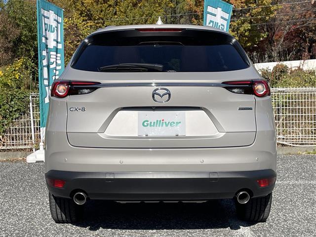 ＣＸ－８ ２５Ｔ　エクスクルーシブモード　１オーナー禁煙車　茶革シート　エアシート＆シートヒーター　ＢＯＳＥサウンド　純正ナビＴＶ　３６０度カメラ　前後ドラレコ　パワーバックドア　クリアランスソナー　純正１９インチＡＷ　ＬＥＤヘッドライト（31枚目）
