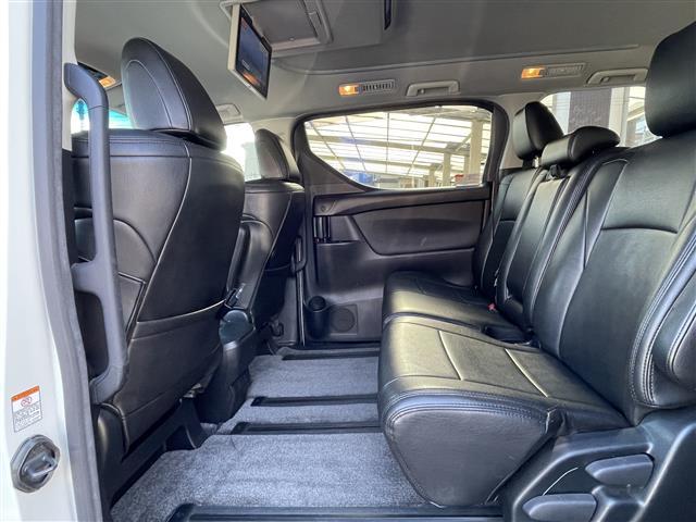 アルファード 2.5S 純正9型ナビTV+純正フリップダウンモニター バックカメラ ビルトインETC 両側パワースラドドア LEDヘッドライト 純正18インチアルミ クリアランスソナー プッシュスタート スマートキー(35枚目)