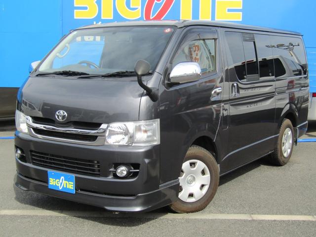 ハイエースバン ロングスーパーＧＬ　純正ナビゲーション　バックカメラ　ＥＴＣ　キーレスエントリー　両側スライドドア　電動格納ミラー　リアエアコン　パワーウインドウ（9枚目）